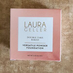 Laura Geller Double Take Baked Versatile Powder Foundation Fair NEW